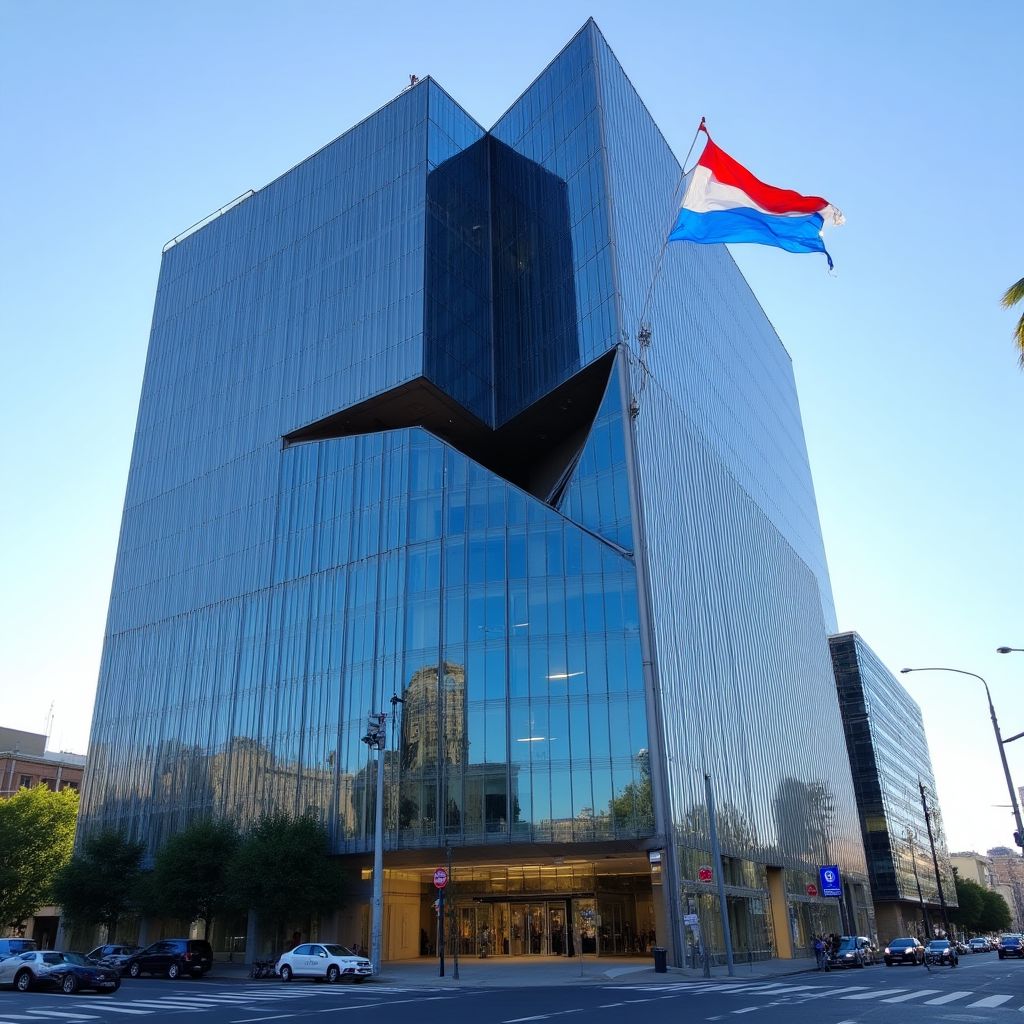 Sede central de YPF en Buenos Aires