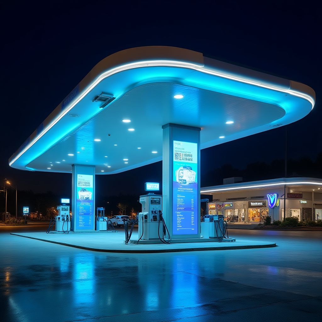 Surtidores de combustible YPF